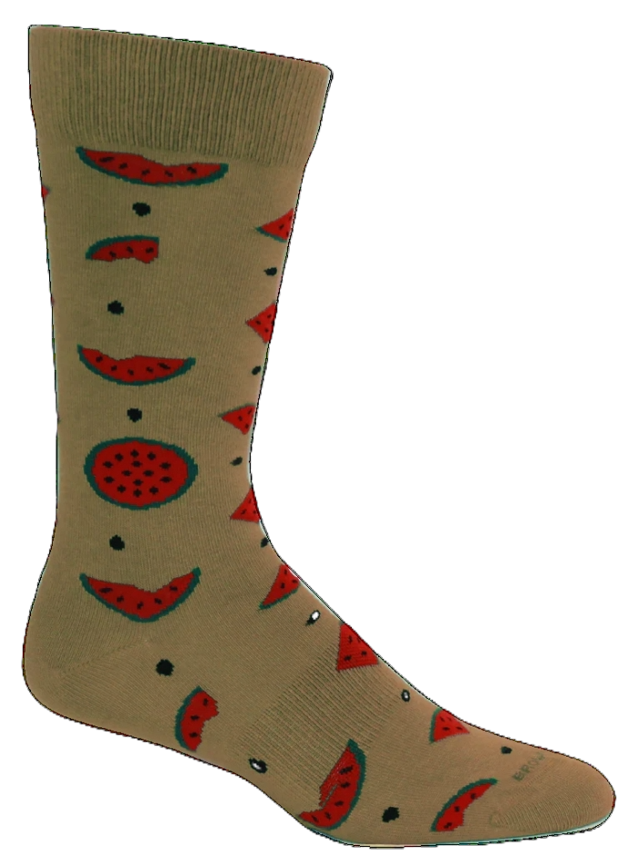 brown-dog-watermelon-khaki-socks-boro-belles-babes