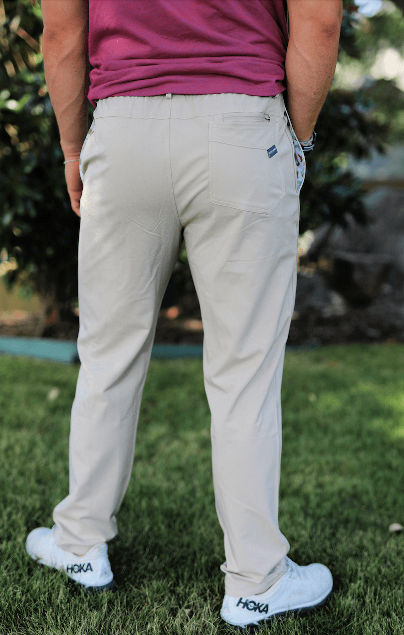 Amazon.com: 33,000ft Men's Golf Pants with 5 Pockets Classic-Fit Stretch  Quick Dry Lightweight UPF 50+ Hiking Pants White : Clothing, Shoes & Jewelry