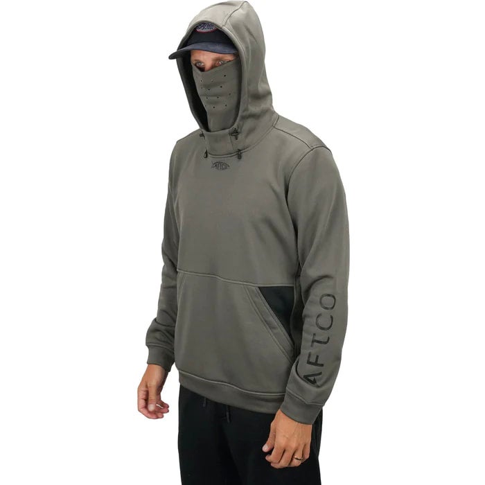 AFTCO Reaper Bungee Cord Technical Hoodie with Face Mask
