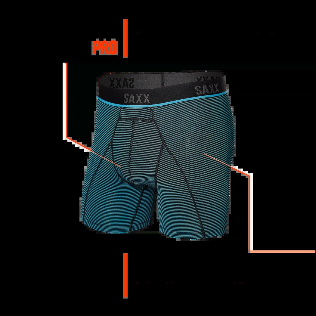 SAXX Men's Underwear - KINETIC Light-Compression Mesh Boxer Briefs
