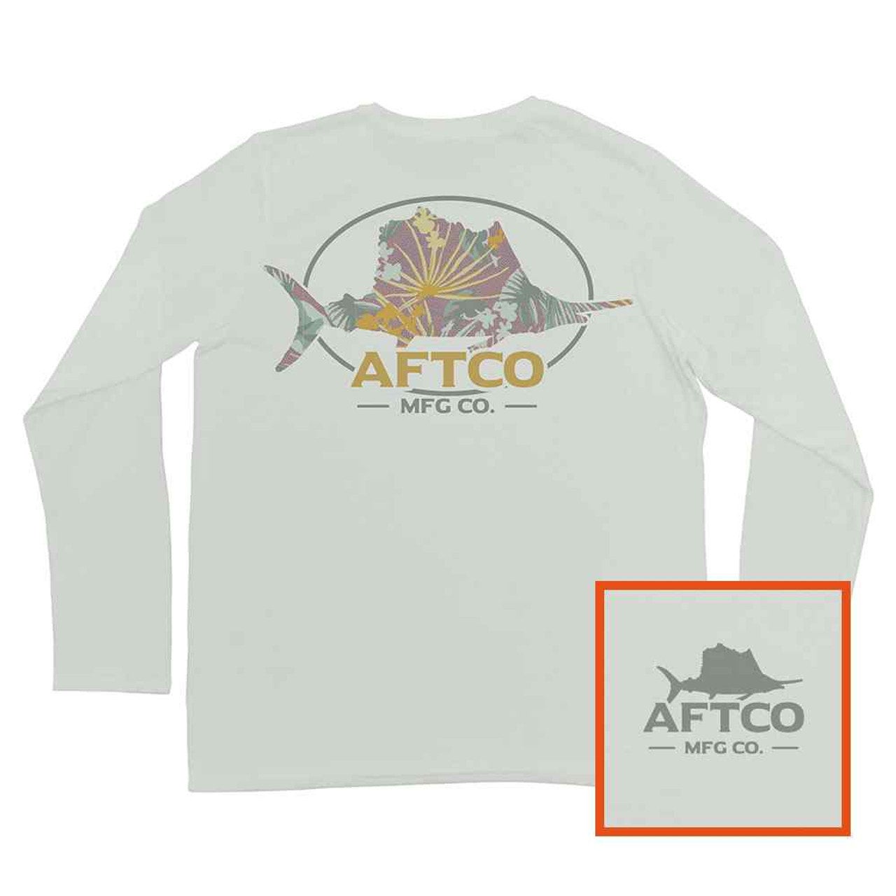 AFTCO Men's Mossy Oak Camo Performance Shirt