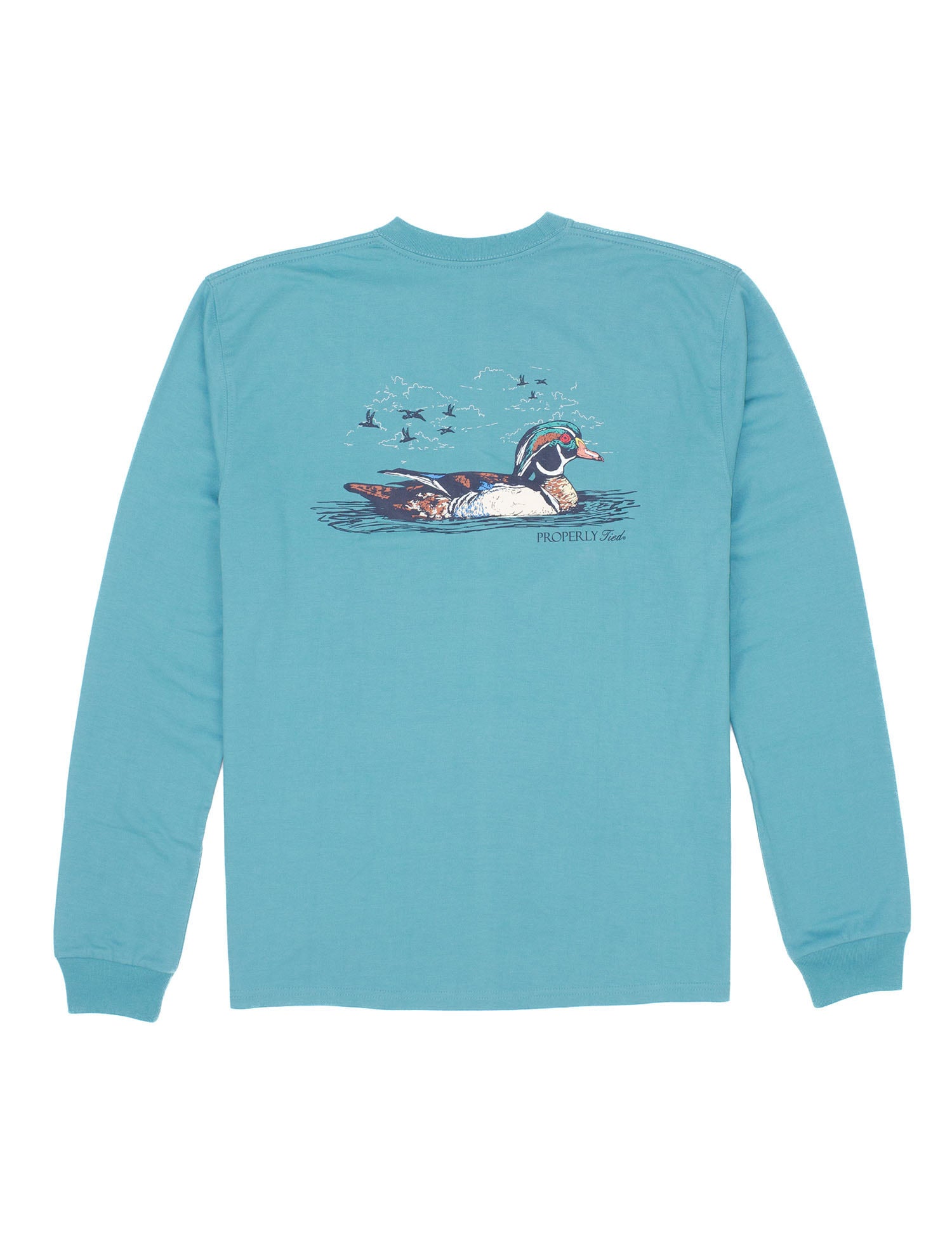 Wood Duck Short Sleeve T-Shirt - Sage